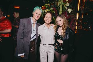 Vicky Krieps, Laurie Metcalf and Suzanna Son  Photo