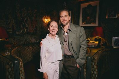 Laurie Metcalf and Charlie Hunnam  Photo
