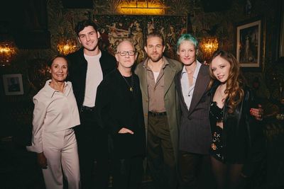Laurie Metcalf, Charlie Hall, Ryan Murphy, Charlie Hunnam, Vicky Krieps and Suzanna S Photo