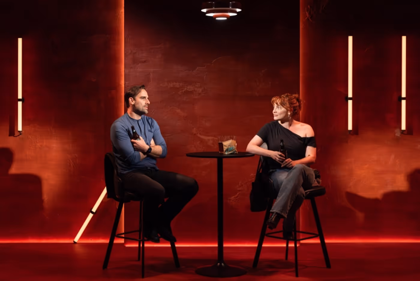 Review: STRATEGIC LOVE PLAY at Signature Theatre  Image