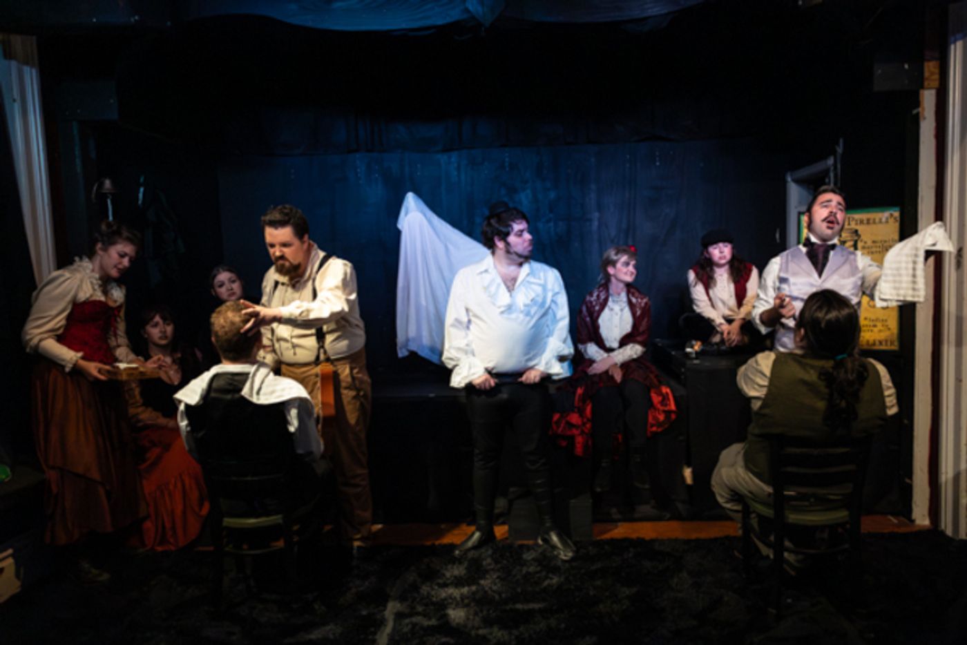 Photos: First look at The Room Upstairs’ SWEENEY TODD: The Demon Barber of Fleet Street Photos: First look at The Room Upstairs’ SWEENEY TODD: The Demon Barber of Fleet Street Image