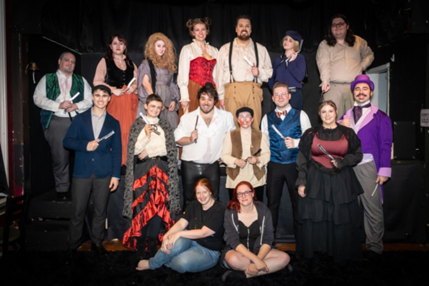 Photos: First look at The Room Upstairs’ SWEENEY TODD: The Demon Barber of Fleet Street Photos: First look at The Room Upstairs’ SWEENEY TODD: The Demon Barber of Fleet Street Image