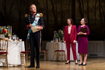 Alistair Petrie, Mary Higgins, and Sophia Papodopoulos  Photo