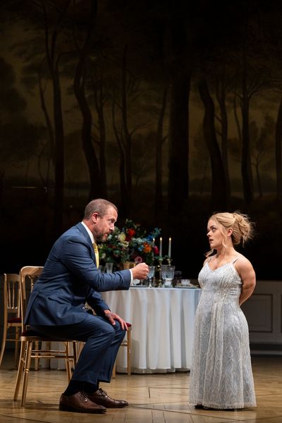 Tom Glenister, Geoffrey Streatfeild and Francesca Mills Photo