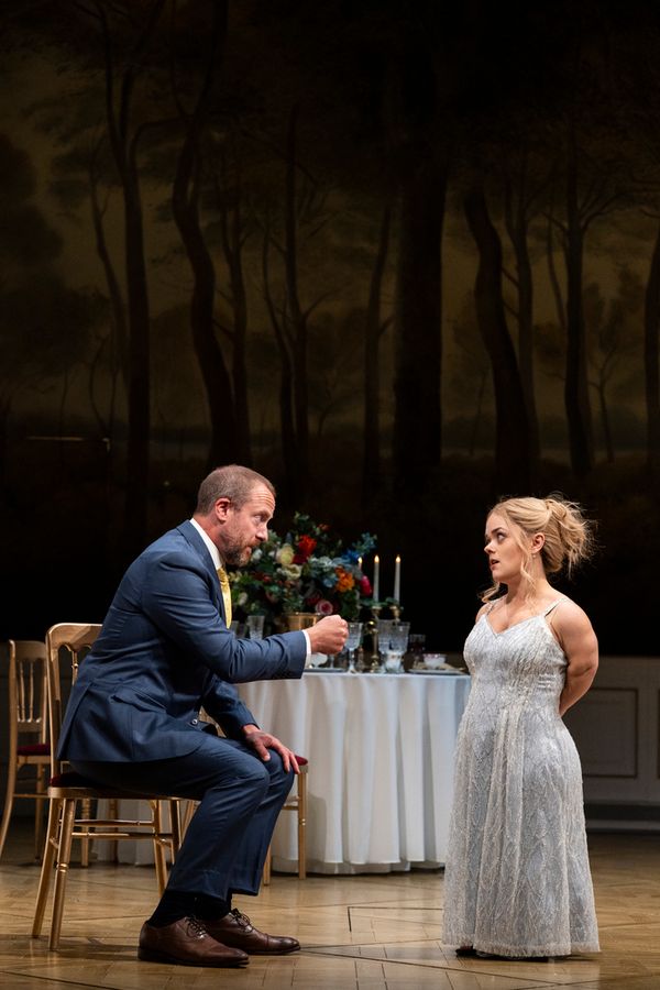 Tom Glenister, Geoffrey Streatfeild and Francesca Mills Photo