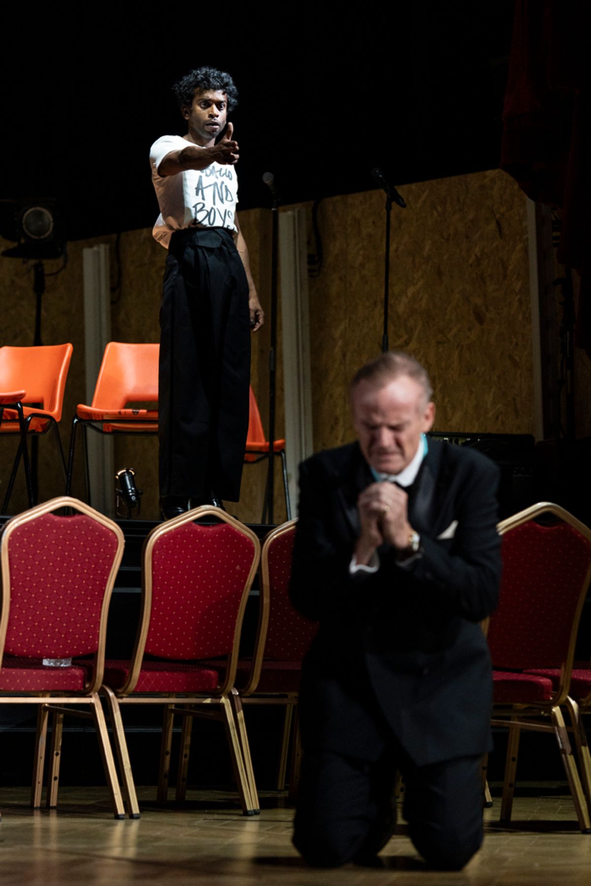 Hiran Abeysekera and Alistar Petrie at 