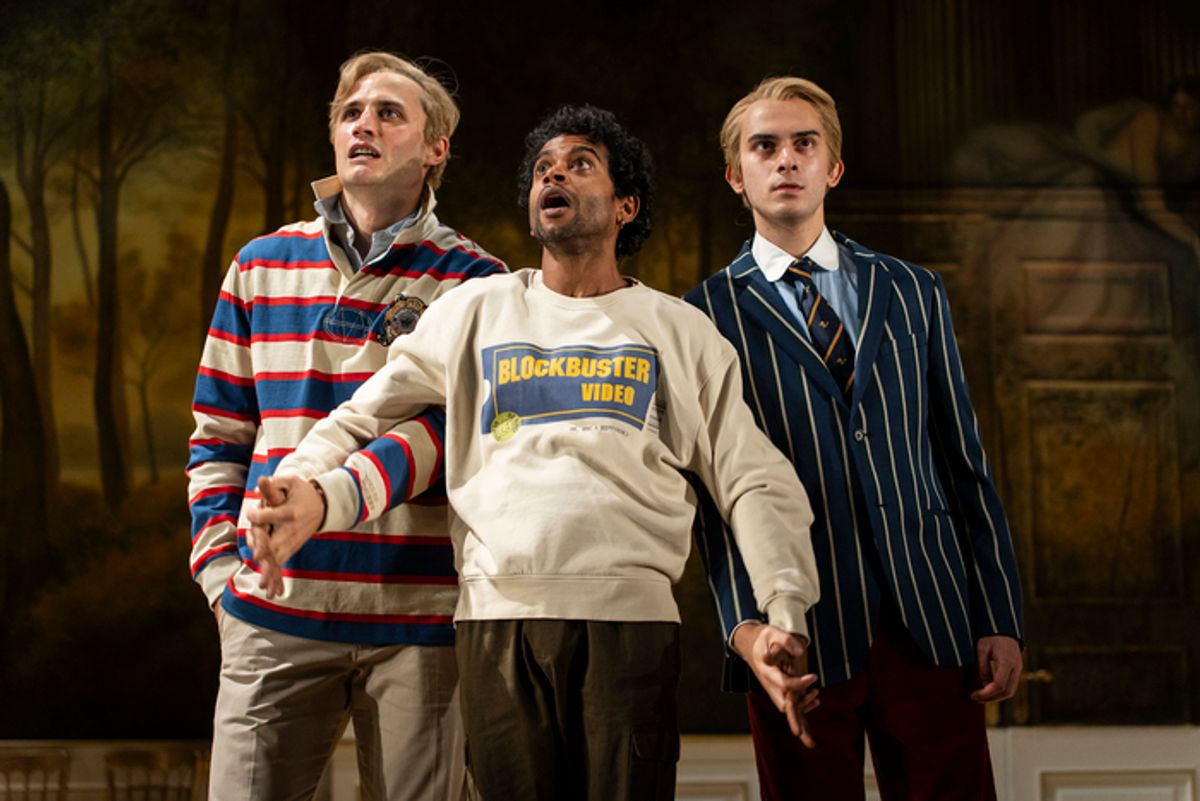 Joe Bolland, Hiran Abeysekera and Hari Mackinnon at 