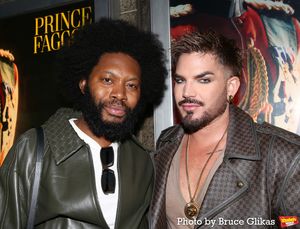 Producer Jeremy O. Harris and Adam Lambert @ BroadwayWorld Producer Jeremy O. Harris and Adam Lambert Photo