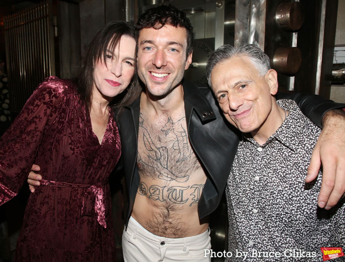 Rachel Crowl, Playwright Jordan Tannahill and David Greenspan at 