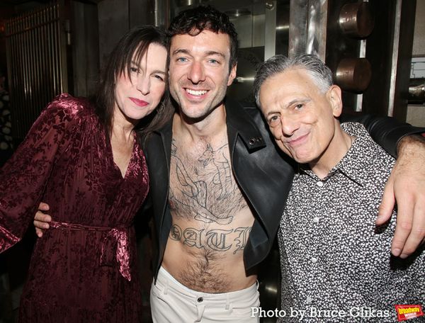 Rachel Crowl, Playwright Jordan Tannahill and David Greenspan Photo