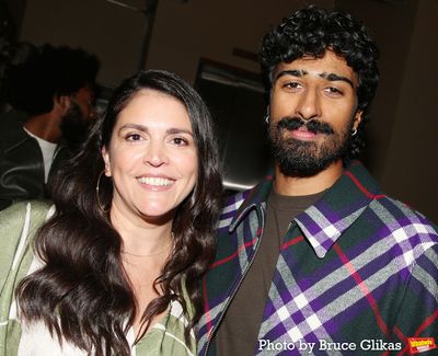 Cecily Strong and Mihir Kumar  Photo