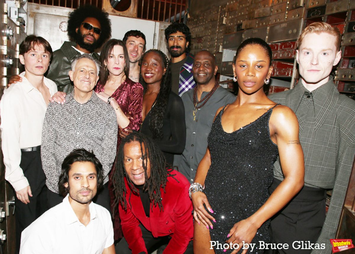 Rory Greenwood, Keshav Moodliar, Producer Jeremy O. Harris, David Greenspan, Allen Gilmore, Rachel Crowl, Playwright Jordan Tannahill, Arewà Basit, Mihir Kumar, K. Todd Freeman, N’yomi Allure Stewart and John McCrea at 