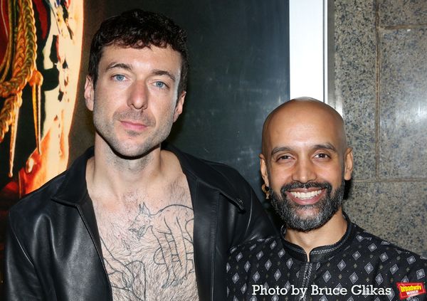 Playwright Jordan Tannahill and Director Shayok Misha Chowdhury  Photo