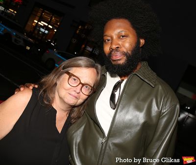Carol Fishman and Producer Jeremy O. Harris  Photo