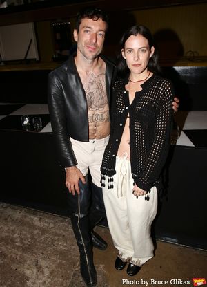 Playwright Jordan Tannahill and Riley Keough @ BroadwayWorld Playwright Jordan Tannahill and Riley Keough Photo