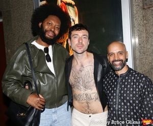 Producer Jeremy O. Harris, Playwright Jordan Tannahill and Director Shayok Misha Chowdhury @ BroadwayWorld Producer Jeremy O. Harris, Playwright Jordan Tannahill and Director Shayok Misha Chow Photo