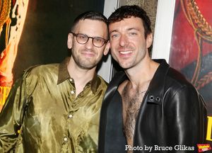 Alex Levy and Playwright Jordan Tannahill  Photo