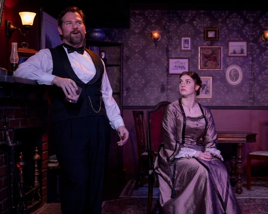 Photos: GASLIGHT (ANGEL STREET) Now Playing at Oil Lamp Theater Image