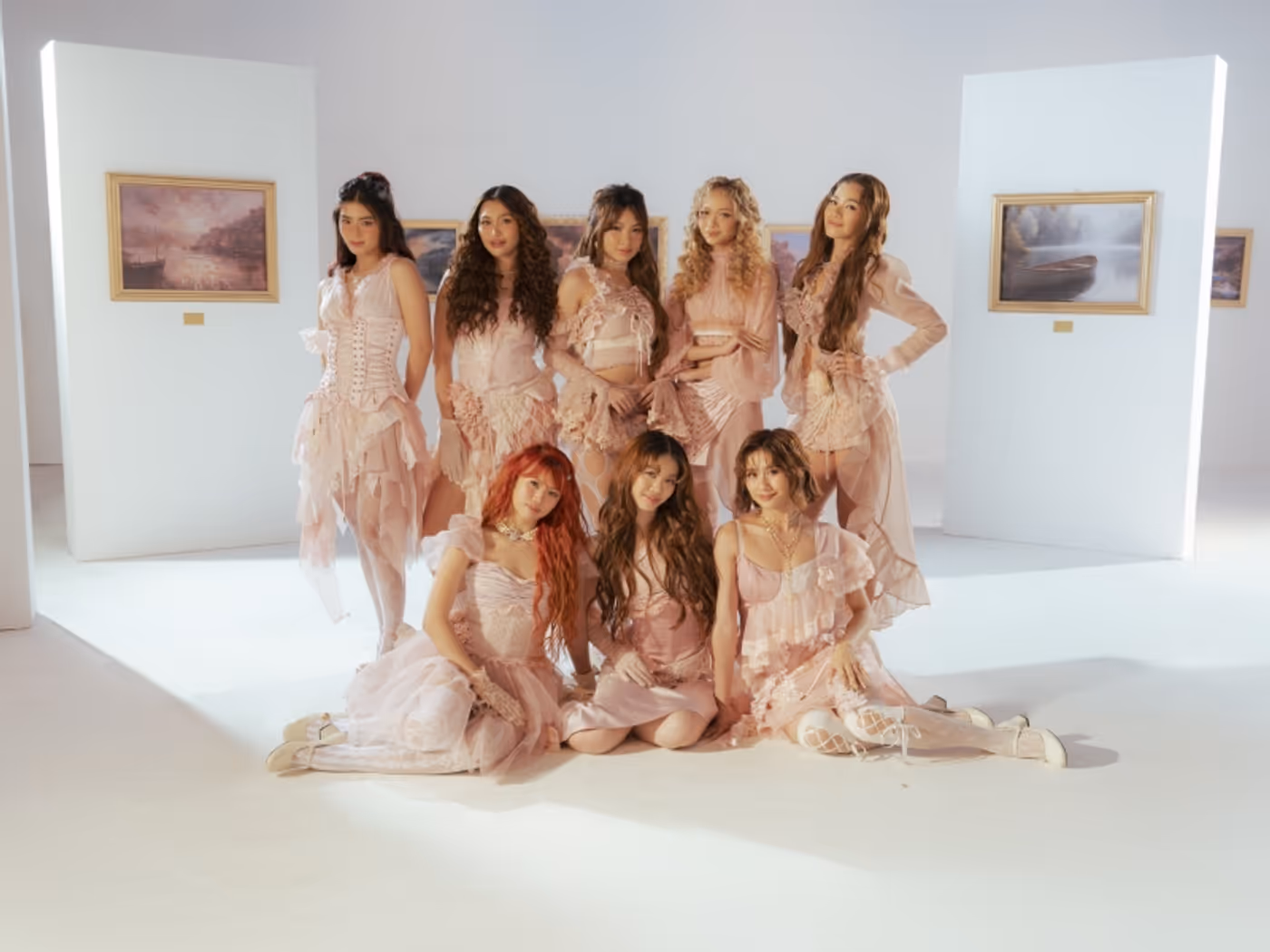 Feature: BINI Returns With 'First Luv' After Historic Milestones and Coachella Announcement Feature: BINI Returns With 'First Luv' After Historic Milestones and Coachella Announcement Image