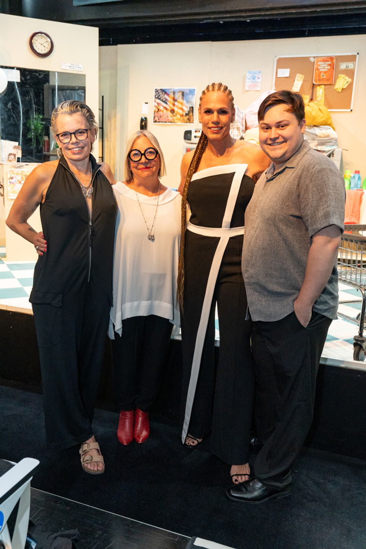 Melissa Chamberlain, Christine Cirker, Kerstin Schulze, Ryan Randazzo at 