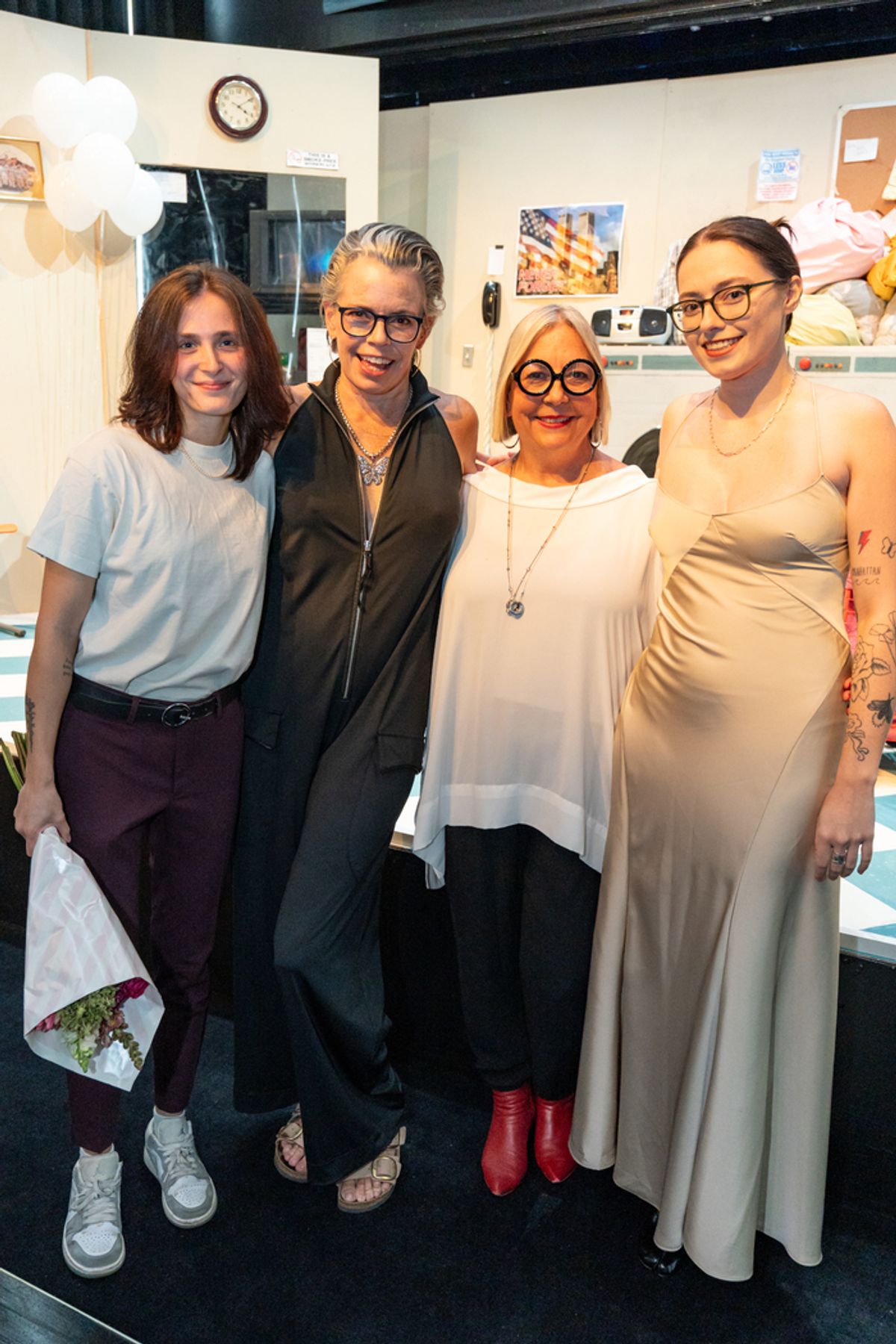 Annie Beller, Melissa Chamberlain, Christine Cirker, Pauline Walsh at 