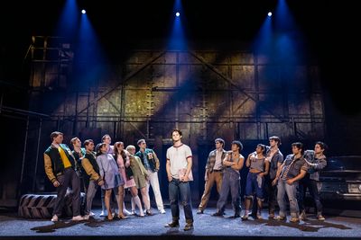 Nolan White and The Outsiders North American Tour Company Photo