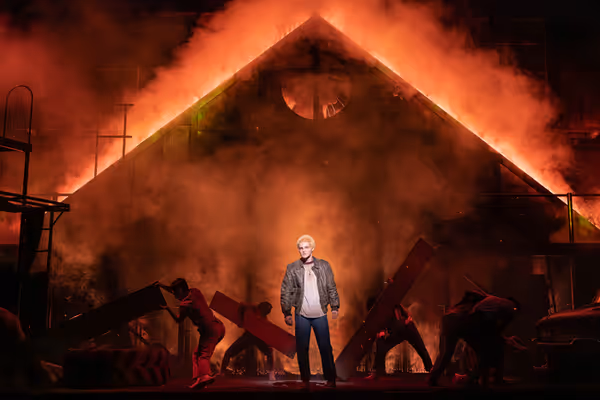 Nolan White and The Outsiders North American Tour Company Photo