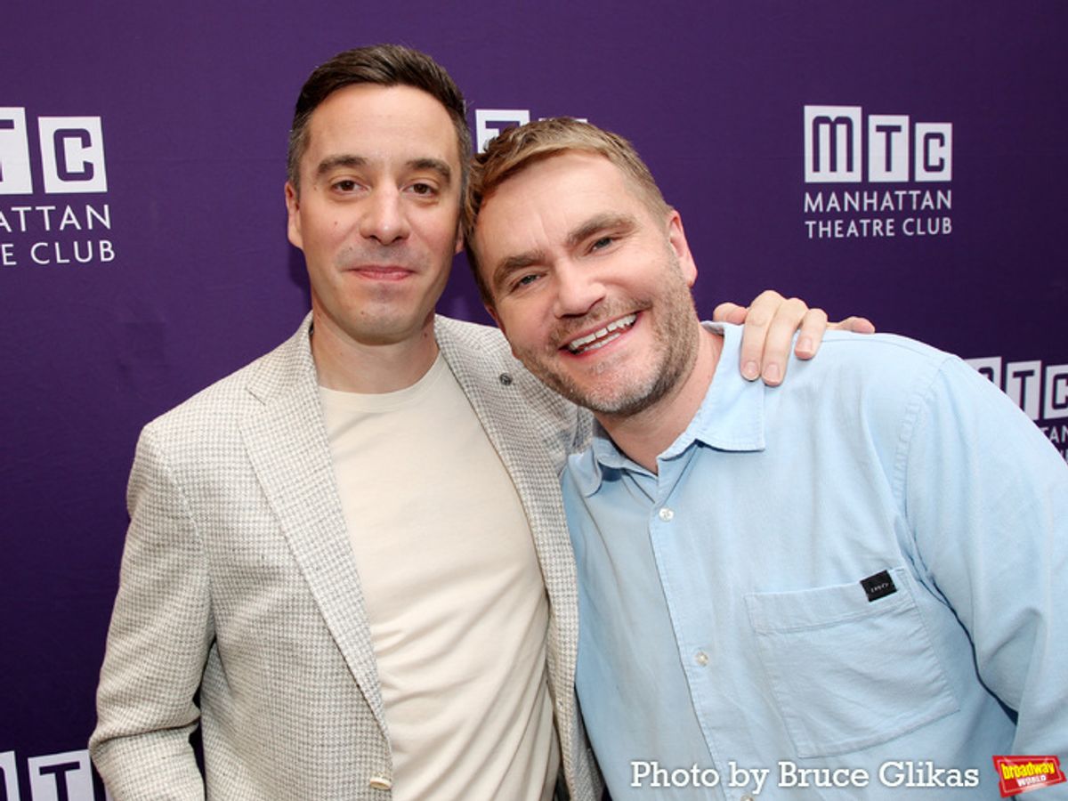 Playwright James Graham and Director Adam Penford at 