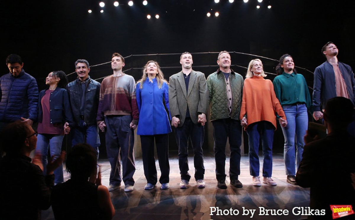 Kim Fischer, Amber Reauchean Williams, Piter Marek, Cody Kostro, Victoria Clark, Will Harrison, Sam Robards, Lucy Taylor and Jacob Orr at 