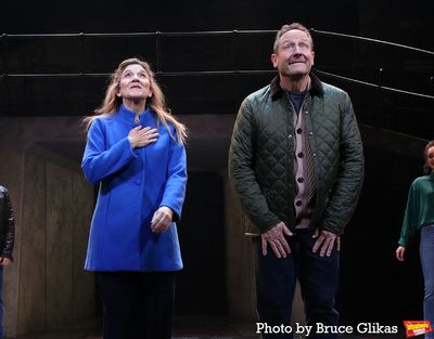 Victoria Clark and Sam Robards  Photo