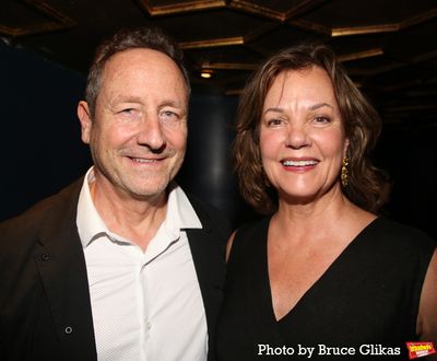 Sam Robards and Margaret Colin Photo