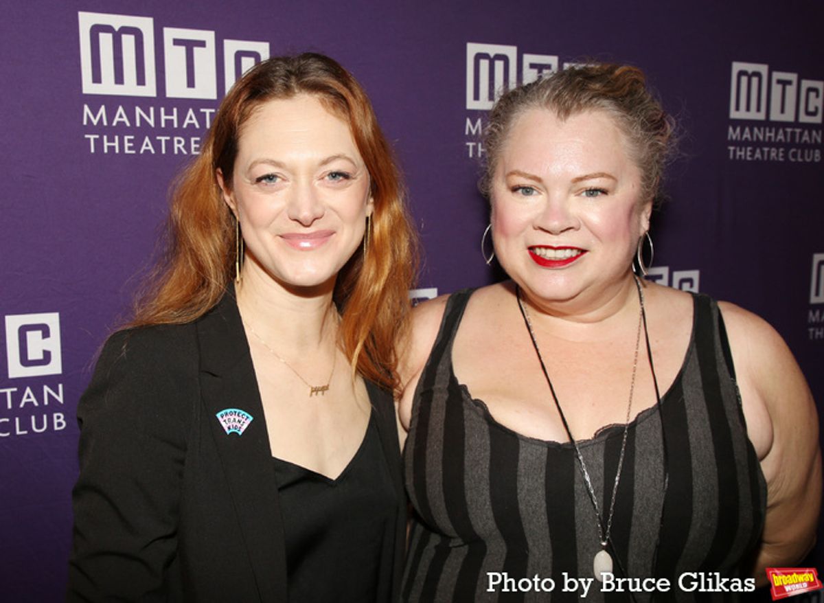 Marin Ireland and guest at 