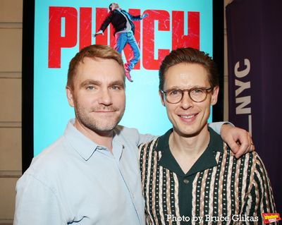 Sam Barnett and Director Adam Penford Photo