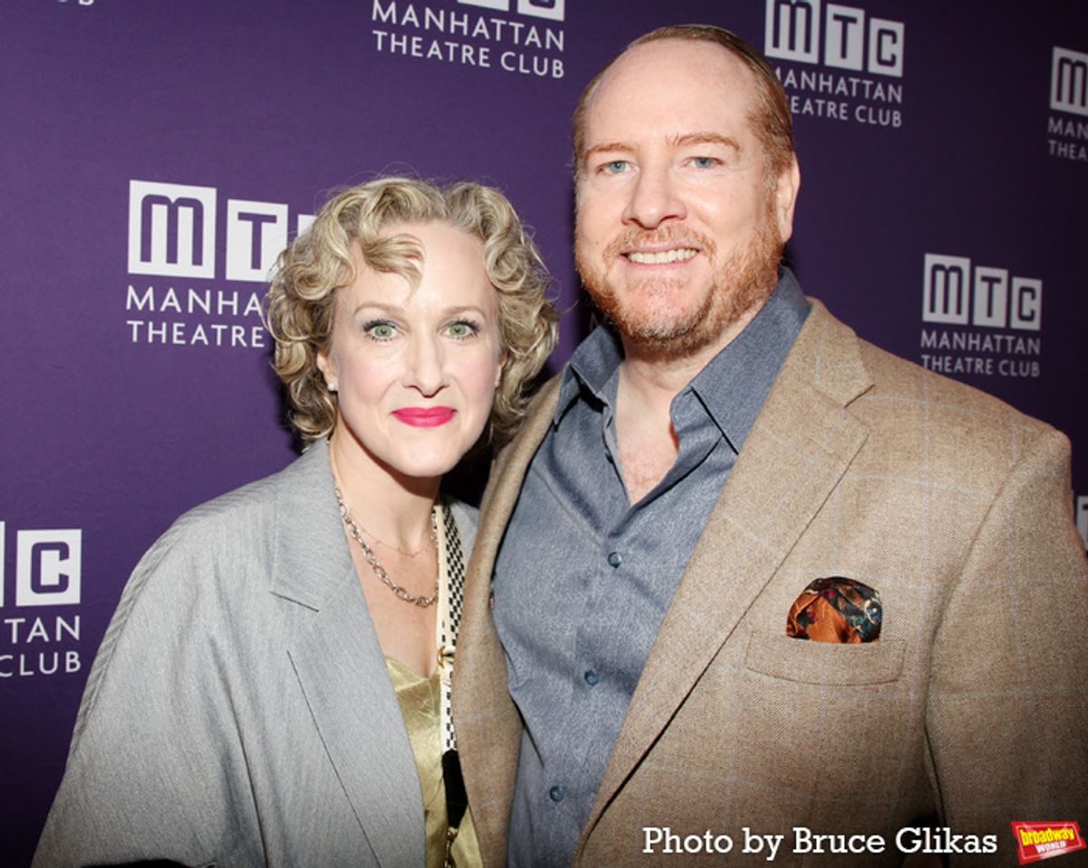 Katie Finneran and Darren Goldstein  at 