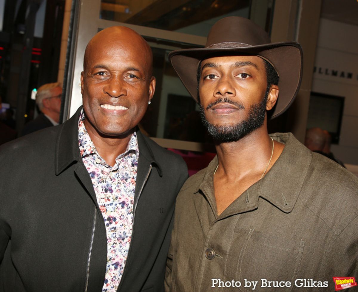 Kenny Leon and Joshua Boone at 