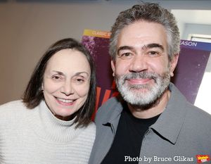 Alma Cuervo and Kevin Del Aguila @ BroadwayWorld Alma Cuervo and Kevin Del Aguila Photo