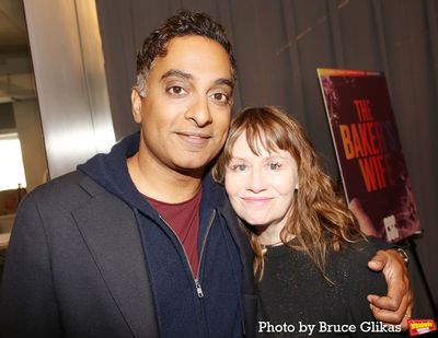 Manu Narayan and Sally Murphy  Photo