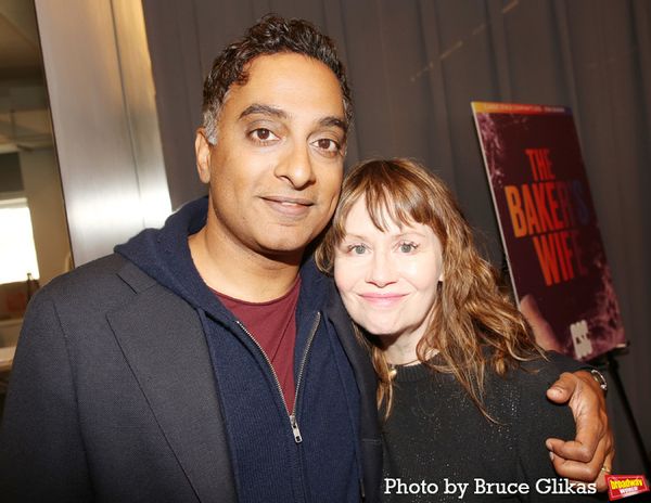 Manu Narayan and Sally Murphy  Photo