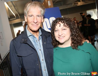 Scott Bakula and Classic Stage Company Producing Artistic Director Jill Rafson Photo