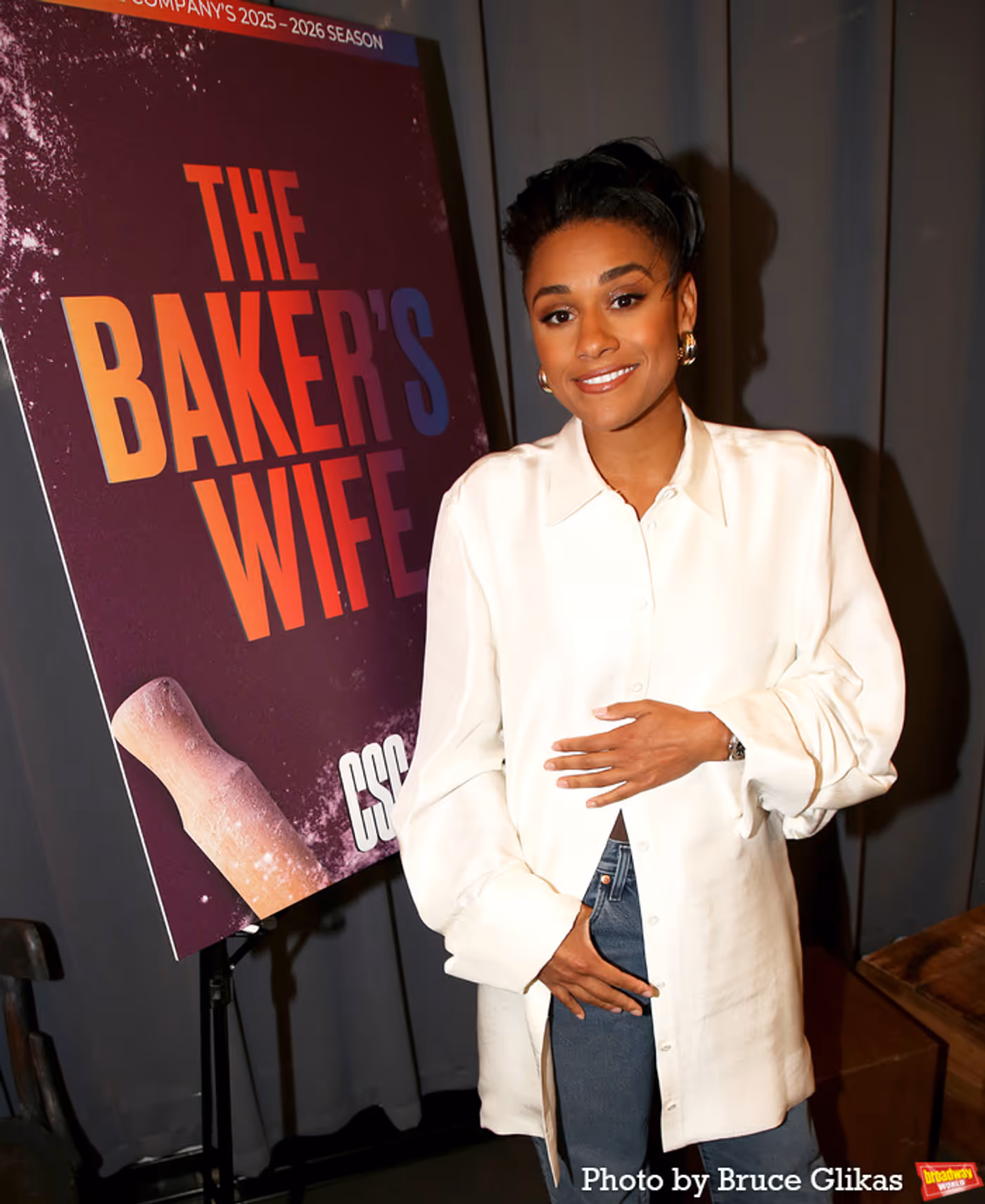 Photos: Classic Stage Company's THE BAKER'S WIFE Company Meets the Press  Image