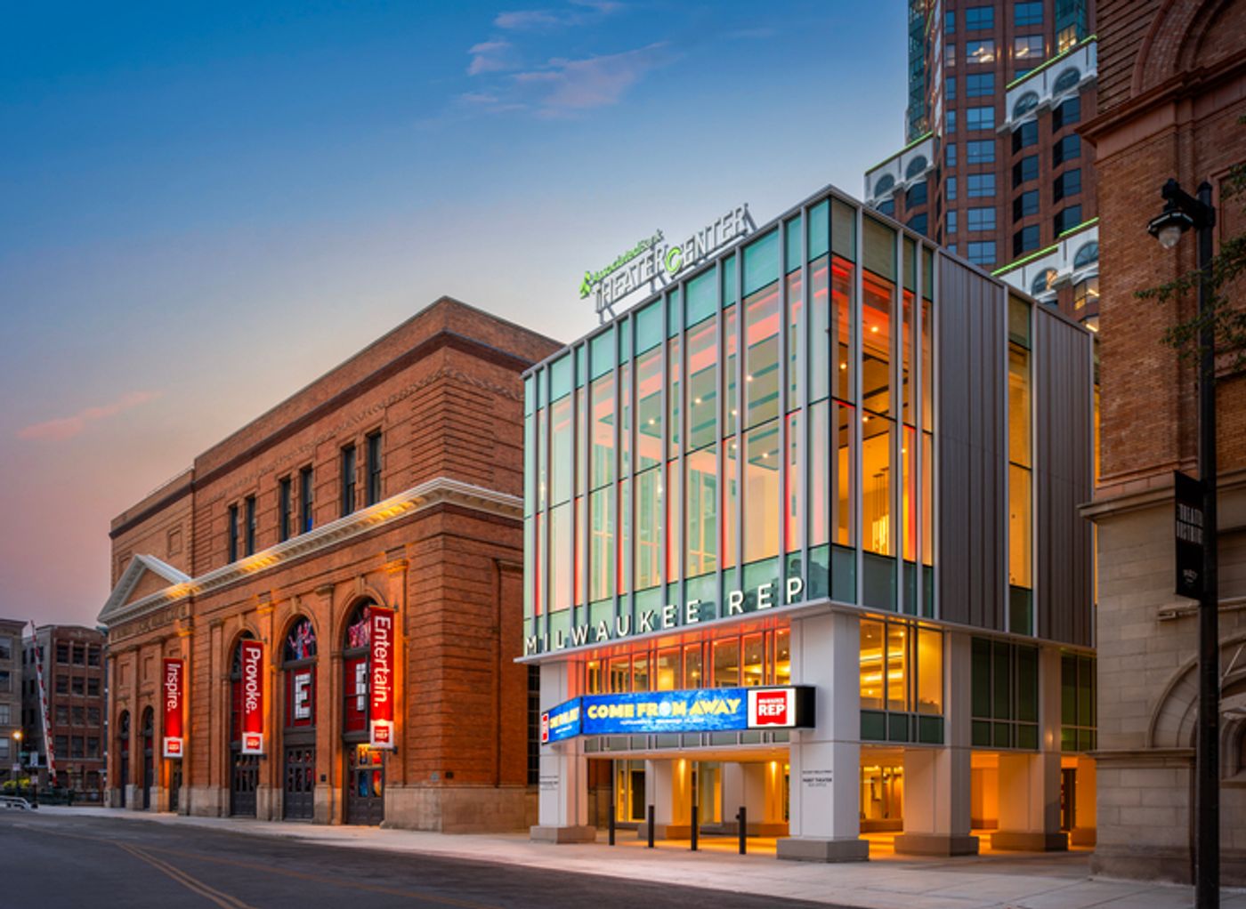 Photos: First Look at Milwaukee Rep's New Associated Bank Theater Center Photos: First Look at Milwaukee Rep's New Associated Bank Theater Center Image