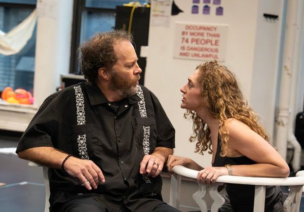 Shuler Hensley and Micaela Diamond  Photo