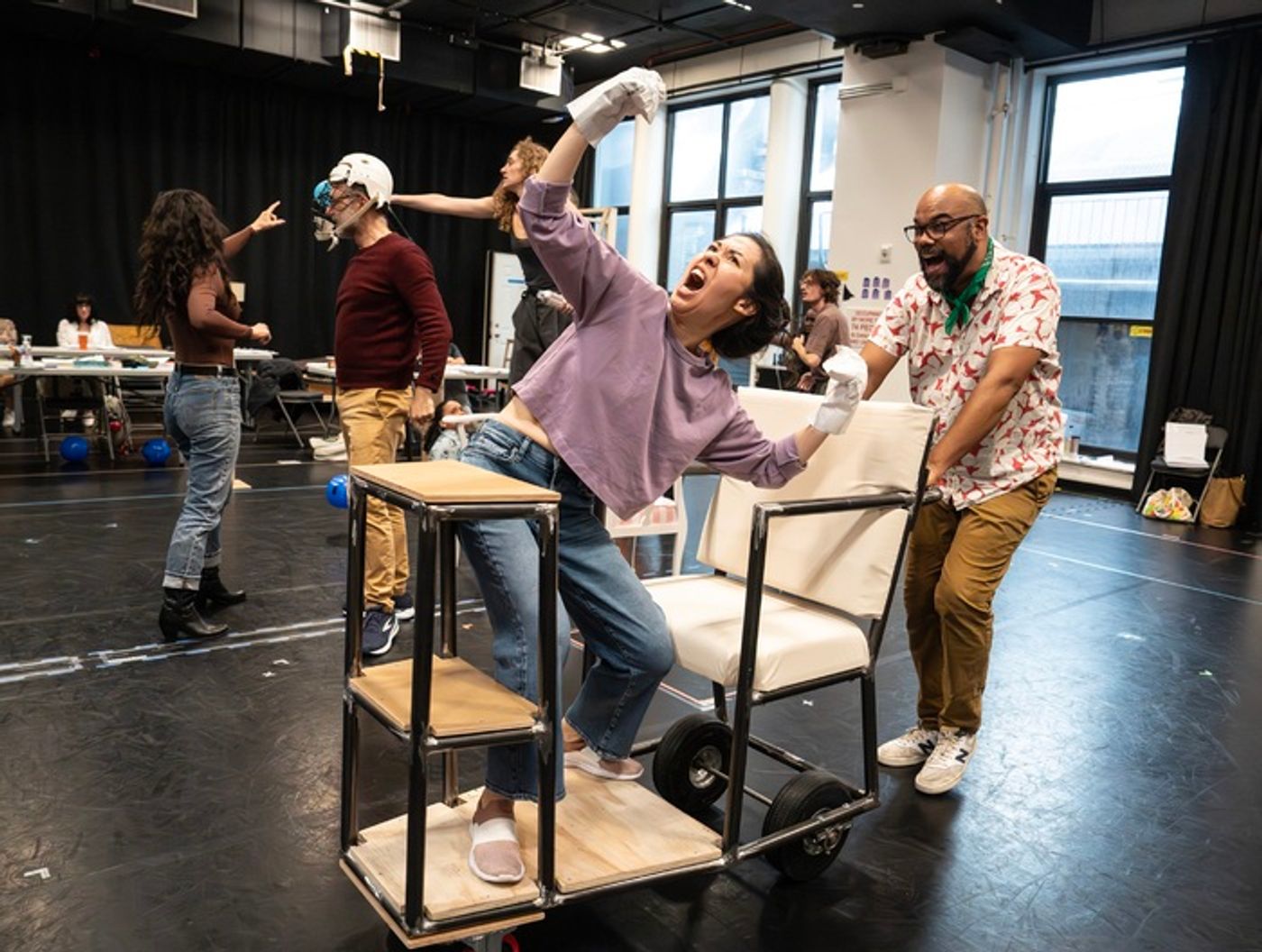 Photos: Micaela Diamond, Ruthie Ann Miles and More in THE SEAT OF OUR PANTS Rehearsals  Image