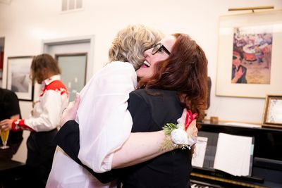 Jennifer Simard, Katie Finneran Photo