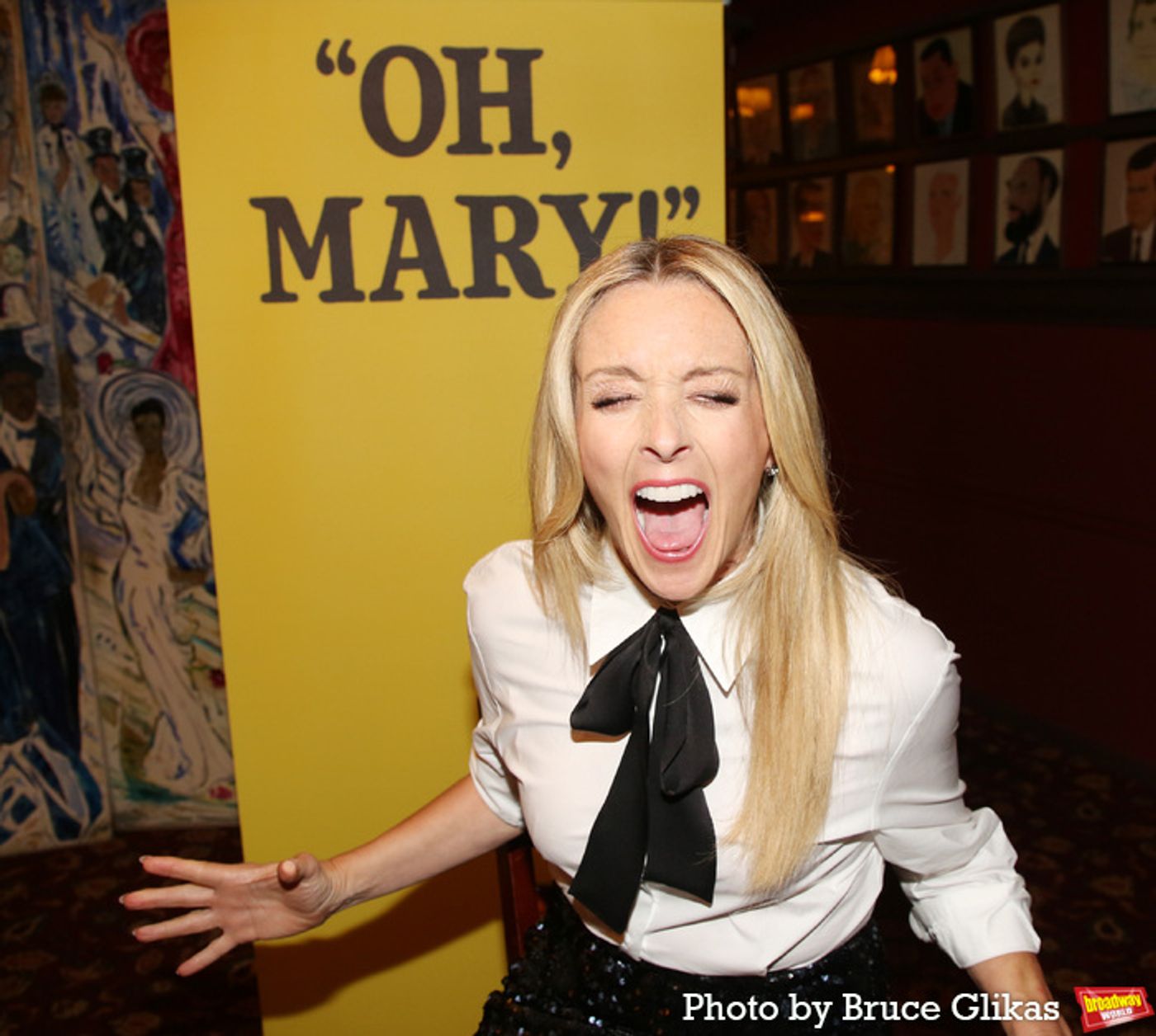 Photos: Jane Krakowski Meets the Press Ahead of Run in OH, MARY!  Image