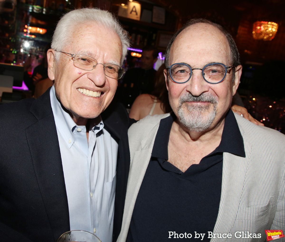 Jerry Zaks and Lewis J. Stadlen at 