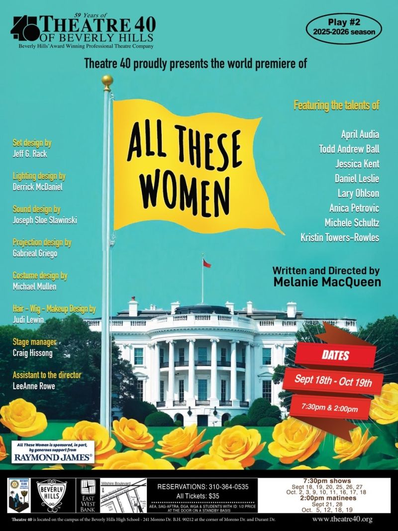 Review: World Premiere of ALL THESE WOMEN by Melanie MacQueen at Theatre 40  Image