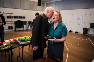 Patrick Page, Kristine Nielsen  Photo