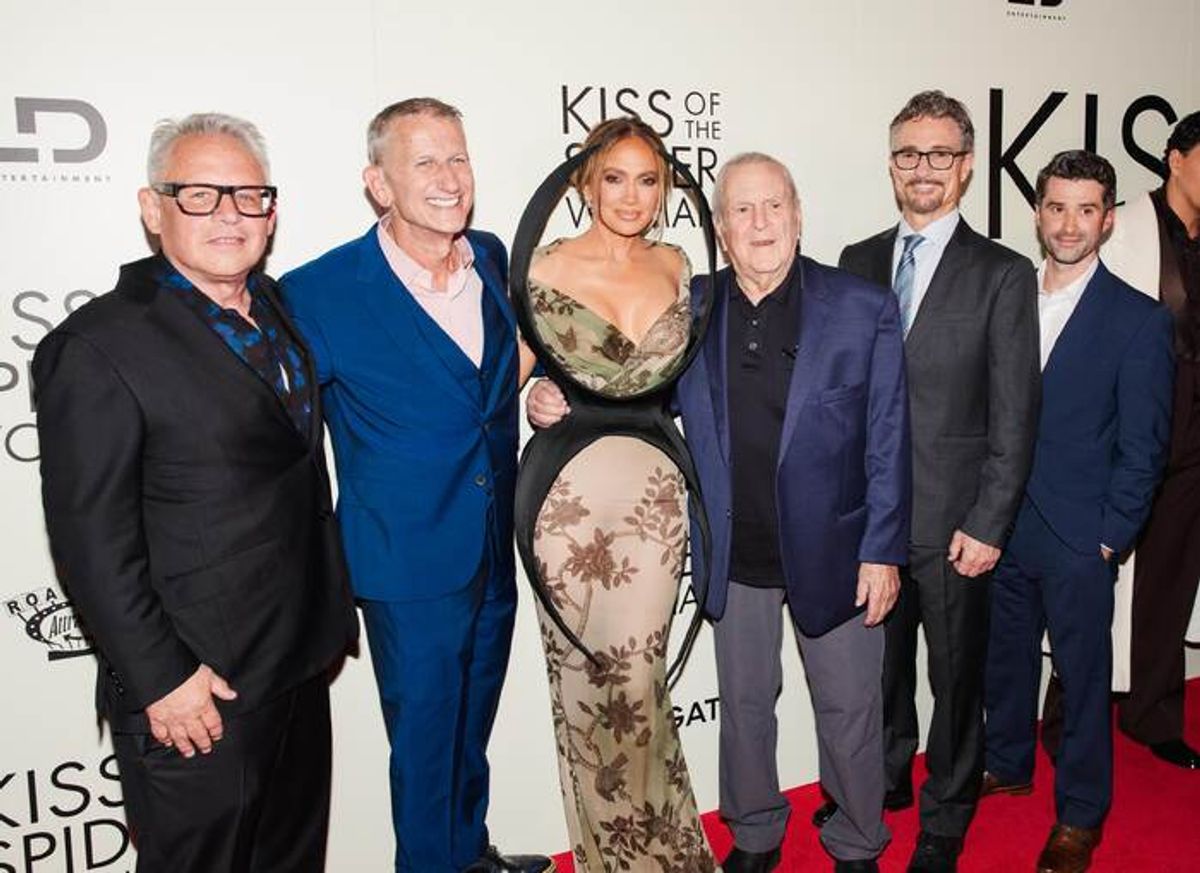 Bill Condon, Jennifer Lopez, John Kander at 