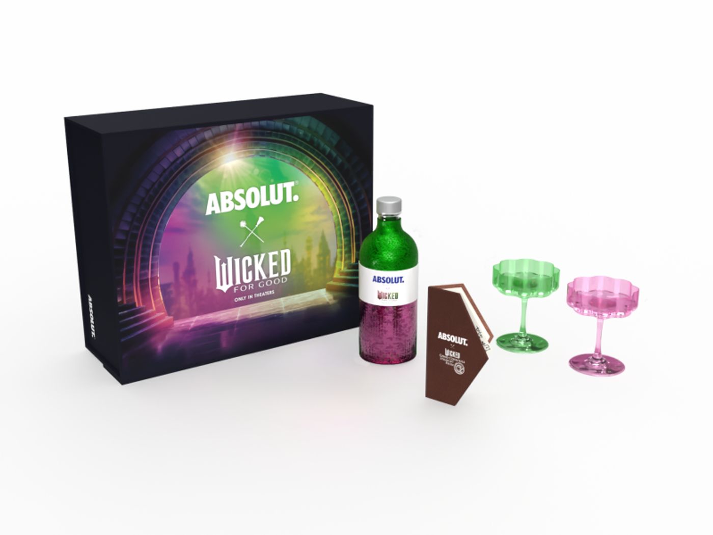Absolut Partners with WICKED: FOR GOOD for New Cocktail Collection  Image